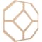 Ekena Millwork 66 56W x 66 56H x 14T Large Cameron Decorative Fretwork Wood Ceiling Panels, Red Oak CELW67X67X0250CAMRO - alternate 6